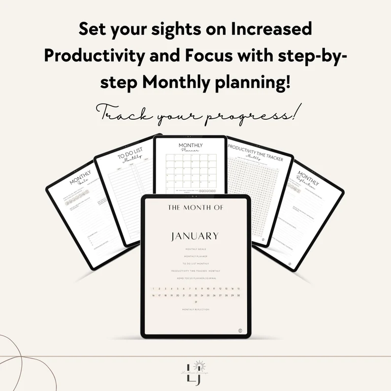 ADHD Digital Planner, ADHD Planner, Printable, Daily Planner, Medication & Habit Tracker, ADHD Planner Adult, Cleaning and Meal Planner - Image 5