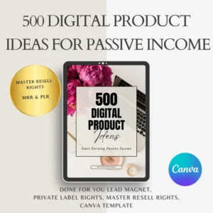 Digital Marketing Bundle | Resell Digital Products | Aesthetic Faceless Videos | PLR | MRR Faceless Products | Passive Income | Done For You